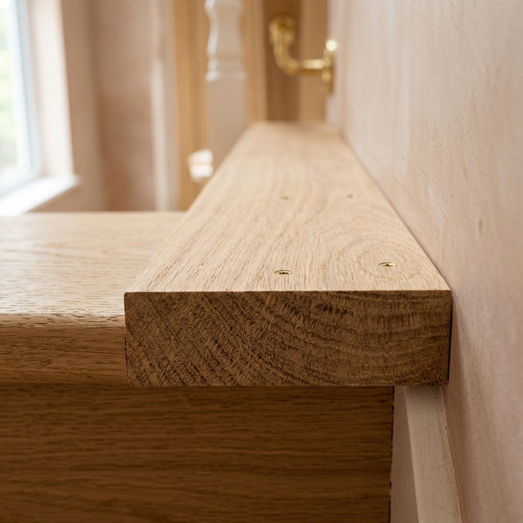 Plain Square Edge Trim 20mm - Oak or Pine (view 2)
