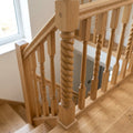 90mm Newel Post Oak 210 Peg
