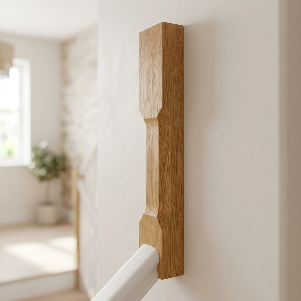 Half 210 Newel Post White Primed Pine 90mm (view 2)