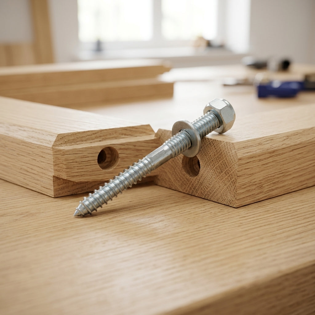 M8 x 80mm Handrail to Handrail Bolt | Steel (view 2)