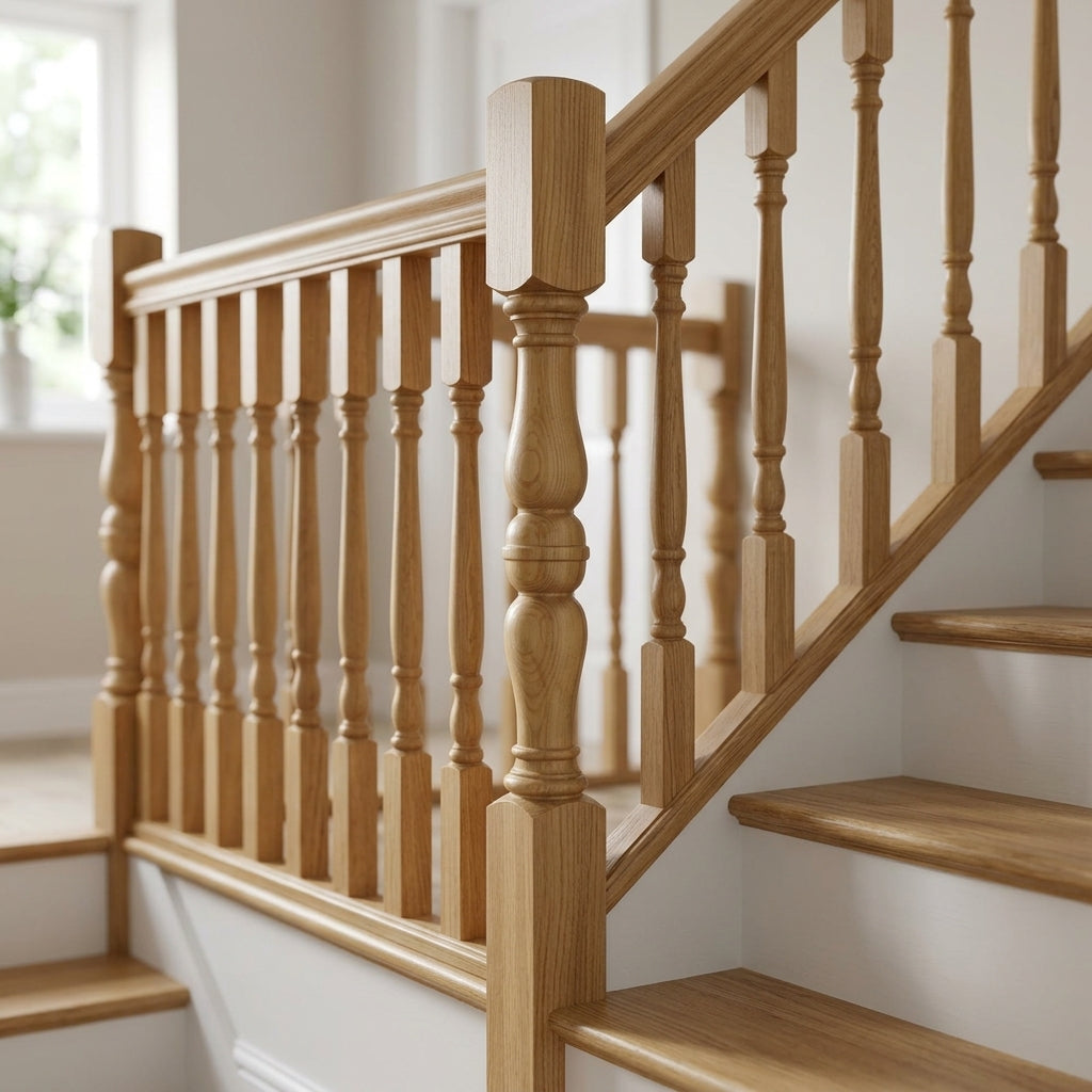 210mm Newel Post Pine or Oak