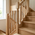 90mm Newel Peg Oak Colour Match