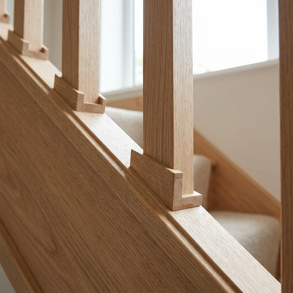 L-Latt Unfinished Timber Staircase Component