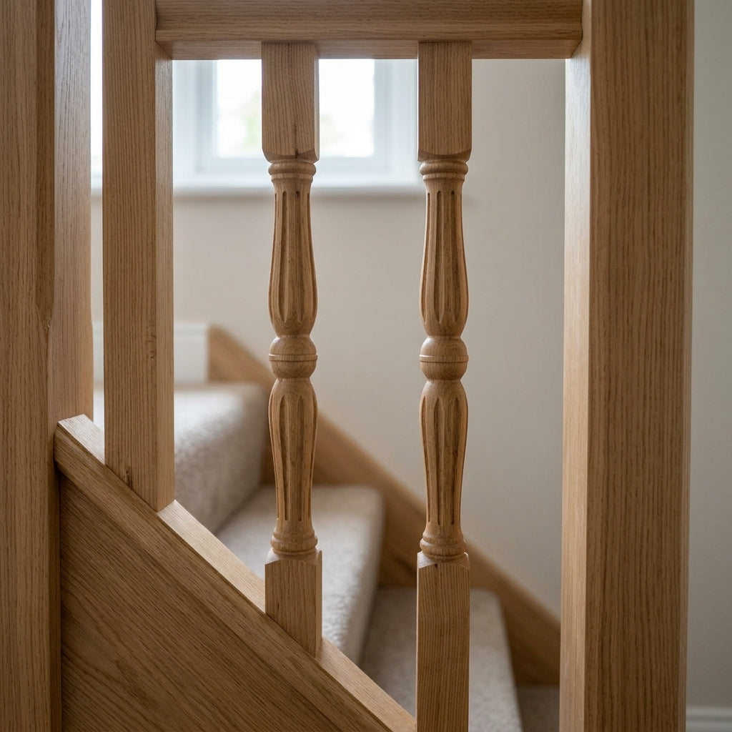 41-55mm Stair Spindle Oak or Pine