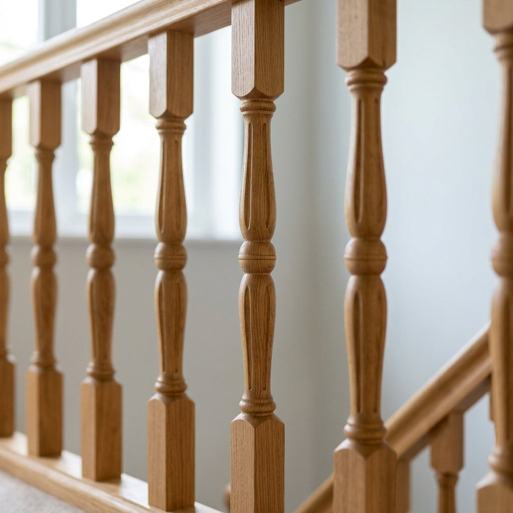 41-55mm Stair Spindle Oak or Pine (view 2)