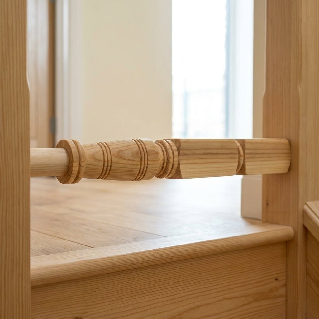 90mm Newel Post Pine Victorian Style (view 2)