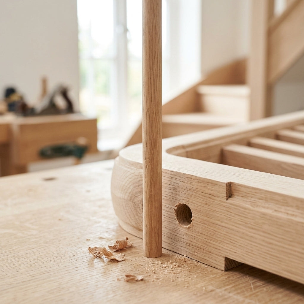 12mm Dowel Oak Unfinished (view 2)